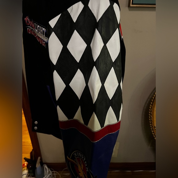 Rare Coors Light Racing Silver Bullet NASCAR Kyle Petty #42 Jeff Hamilton Jacket - Picture 3 of 9